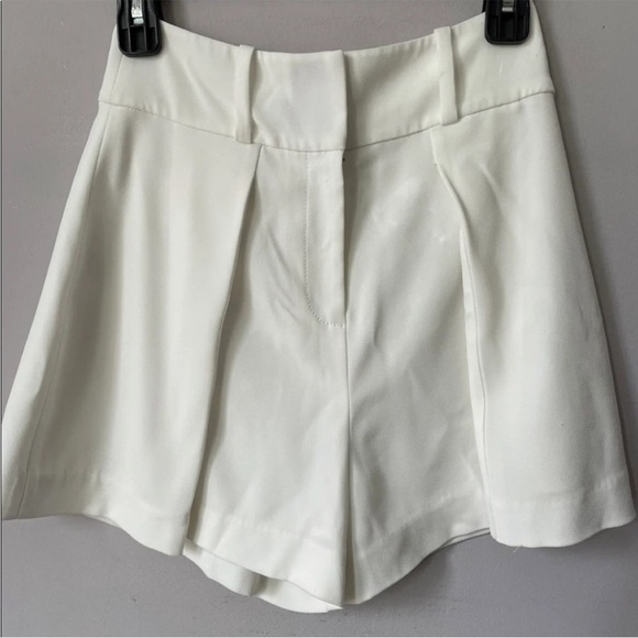 New Derek Lam 10 Crosby Flared Leg Short - Picture 4 of 6